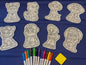 Reusable Coloring Pads for Kids Pa Ptrl