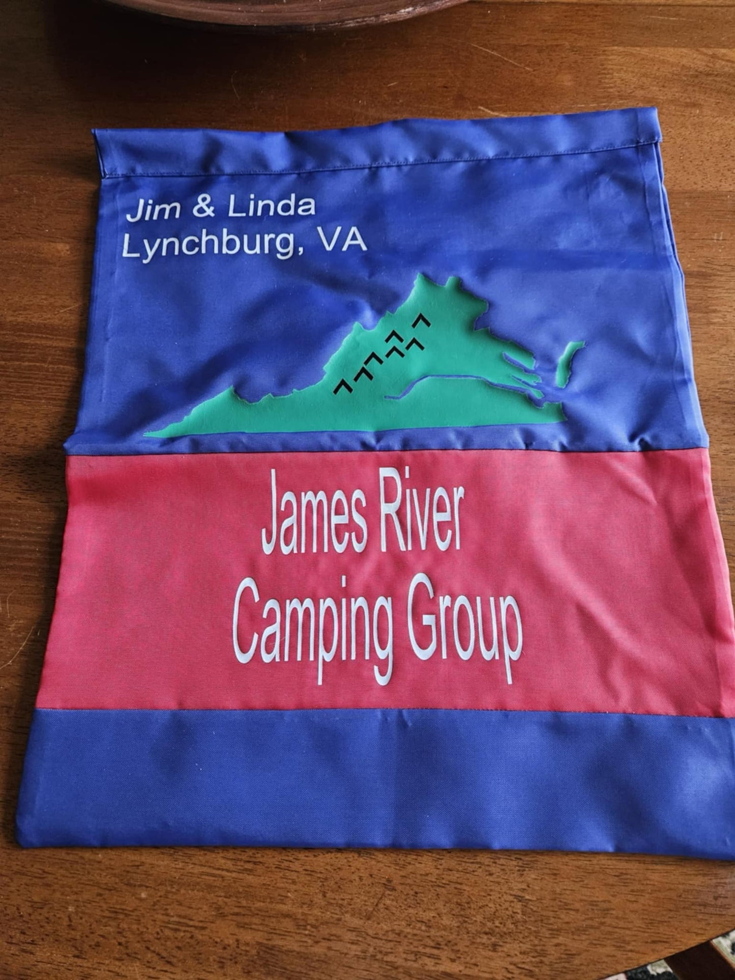 James River Camp group Flag Double Sided