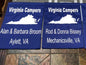 Virginia Campers Campsite Flag Double Sided