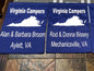 Virginia Campers Campsite Flag Single Sided